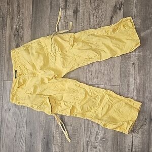 LAUREN RALPH LAUREN %100 Linen Capris  Pants
